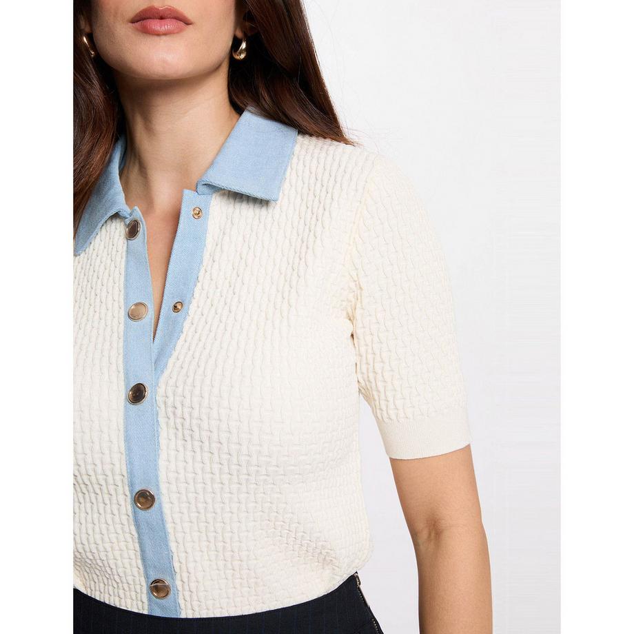 MORGAN Polo a Maniche Corte  