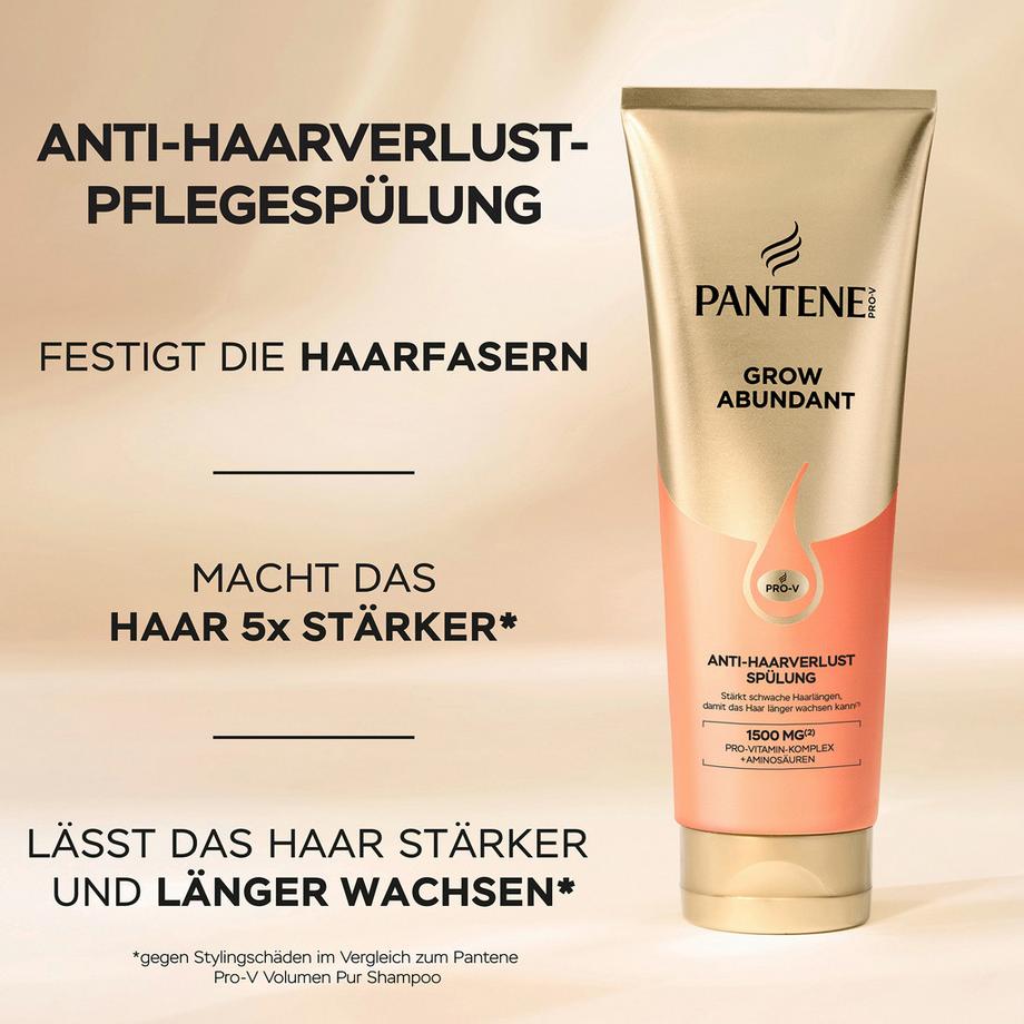PANTENE  Pro-V Grow Abundant Après-shampooing anti-chute 