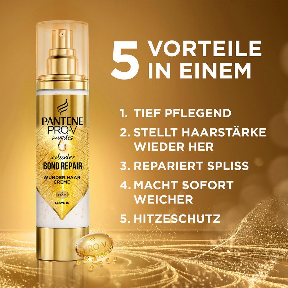 PANTENE  Crème capillaire miracle Pro-V Molecular Bond Repair Leave In 