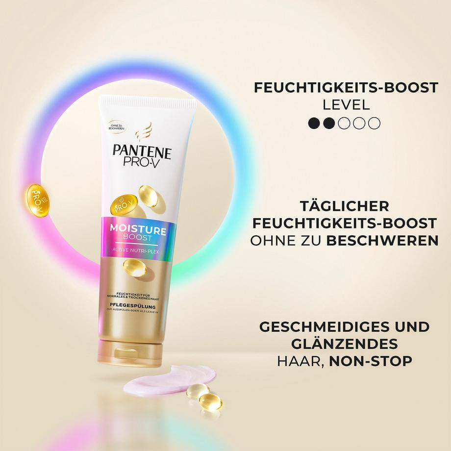 PANTENE  Pro-V Moisture BOOST Après-shampooing léger 
