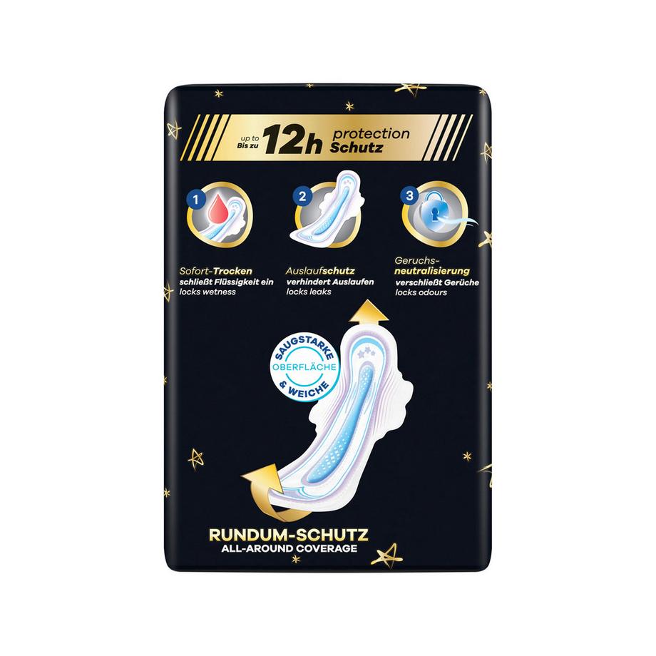 Serviettes hygiéniques Ultra Secure Night Extra (taille 5)