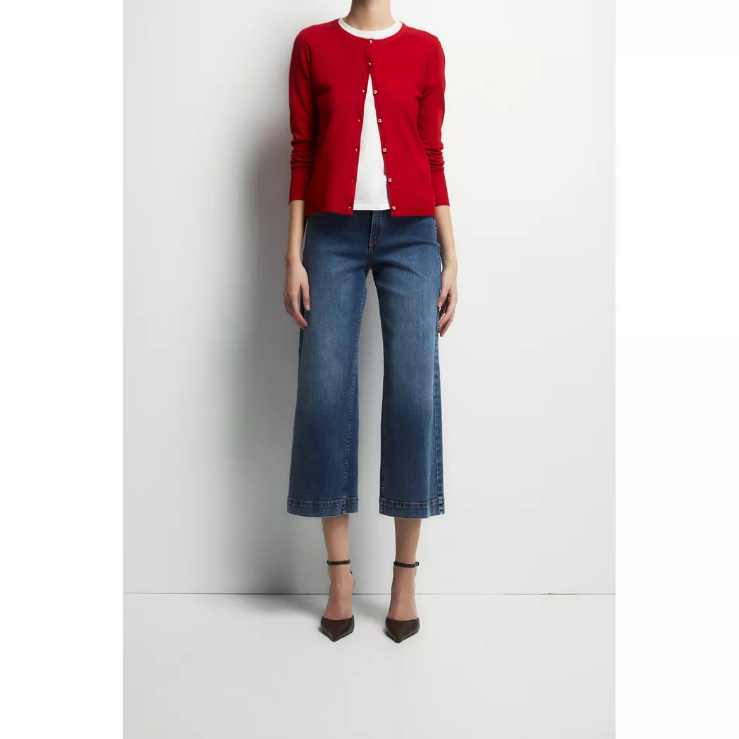 Sfera - Jeans, für Damen, Blau Denim Dunkel, Größe 44