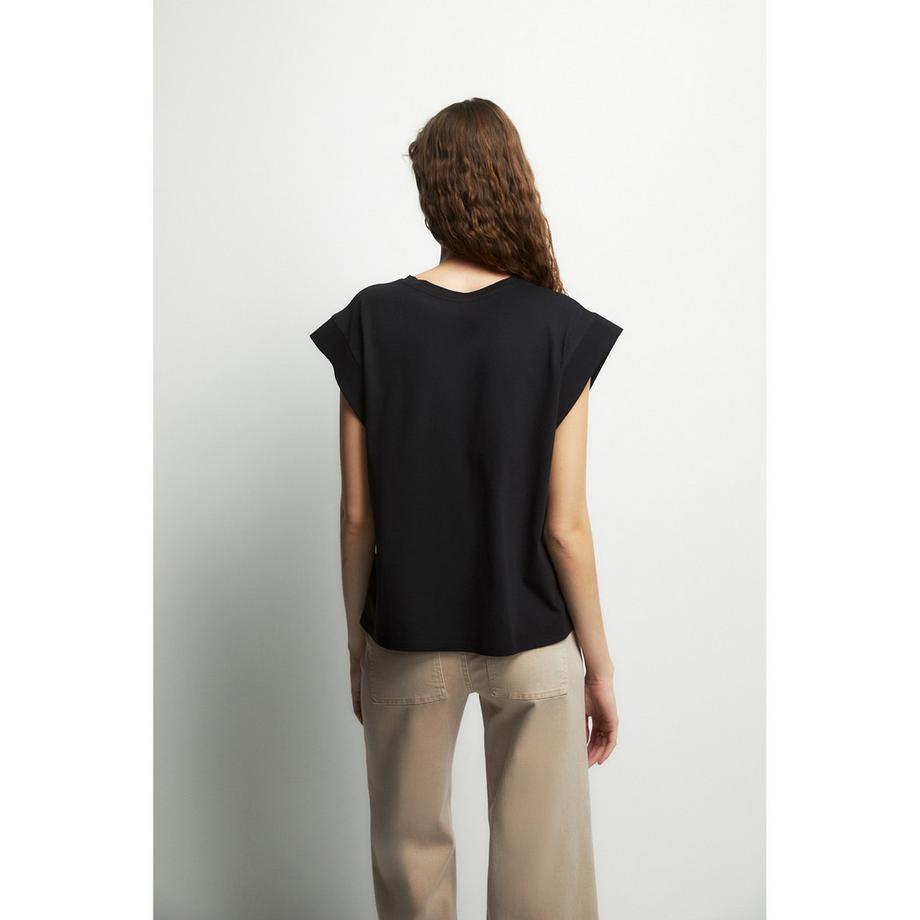 Sfera T-Shirt con stampa leopardata  