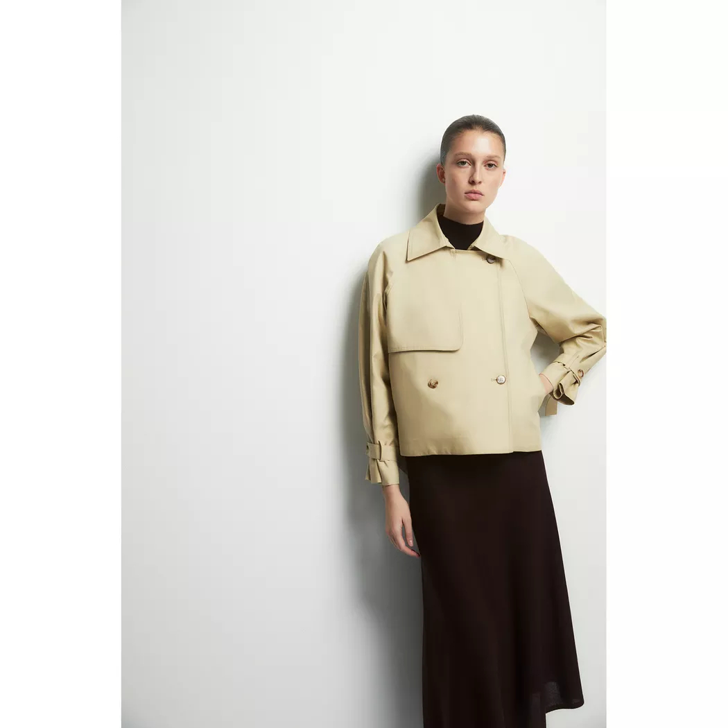 Sfera - Trenchcoat, für Damen, Camel, Größe S