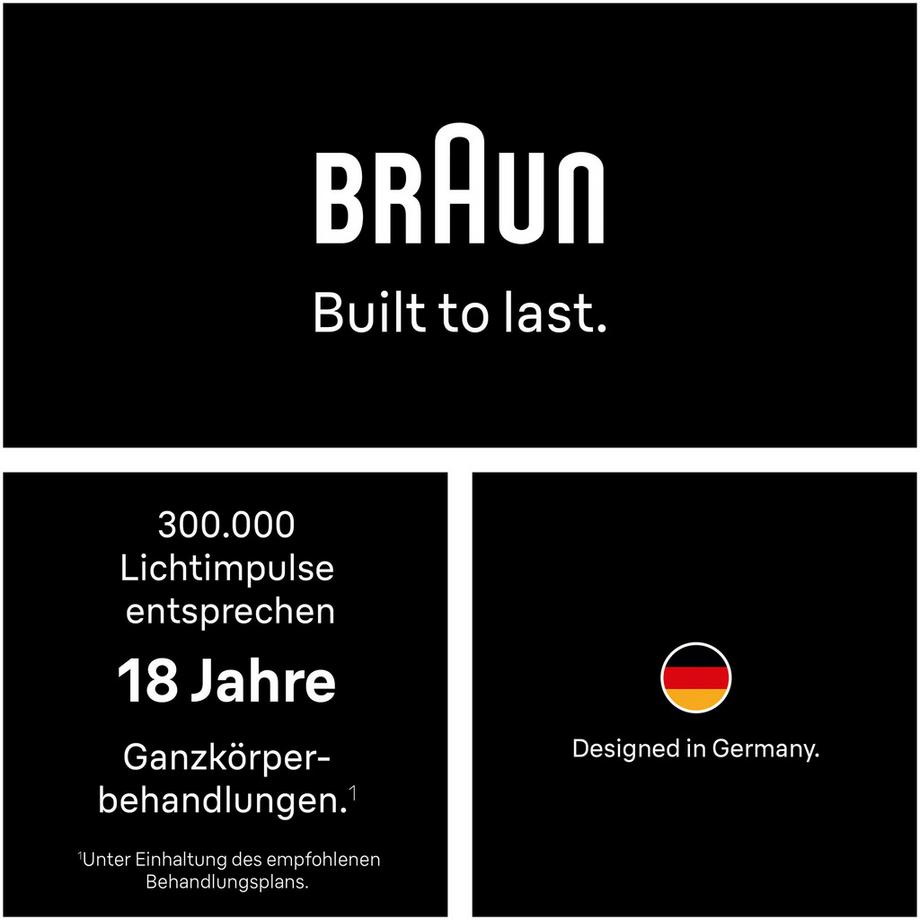 BRAUN IPL Haarentfernungsgerät Silk-expert Pro IPL 1100 