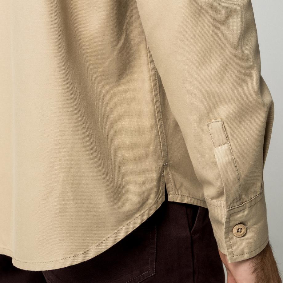Manor Man Manor Man Overshirt à Fermeture Boutonnée et Poches Poitrine  