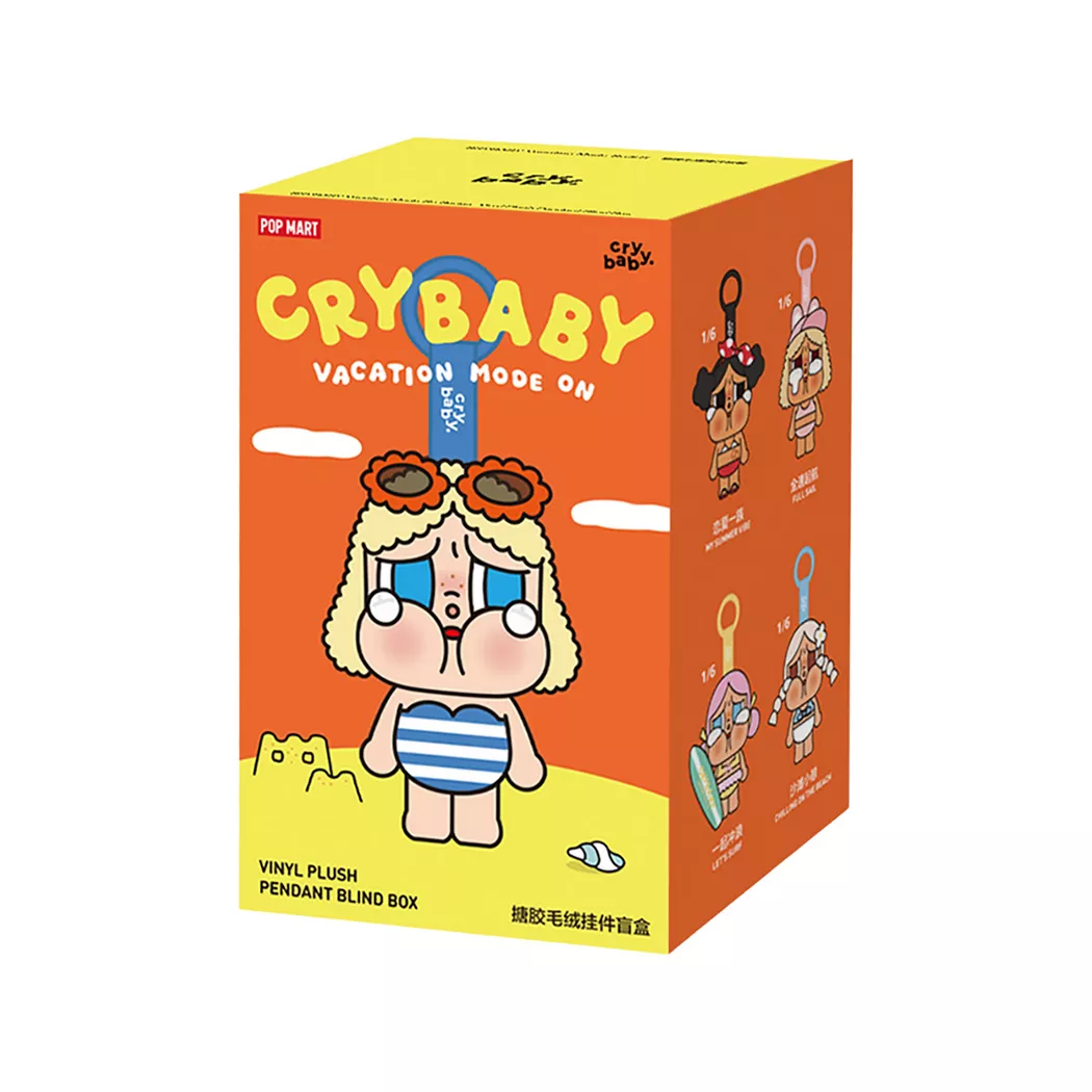 Popmart Beauty - Crybaby Vacation Mode On Series, Zufallsauswahl, 1 Stück