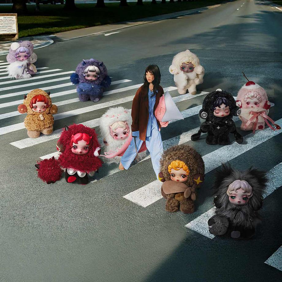 Popmart Beauty  Skullpanda You found me Serie, Zufallsauswahl 