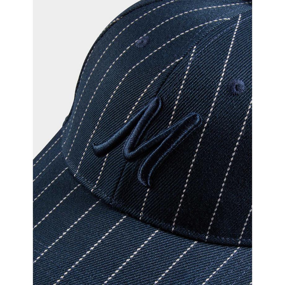 MORGAN Cappellino gessato con logo ricamato  