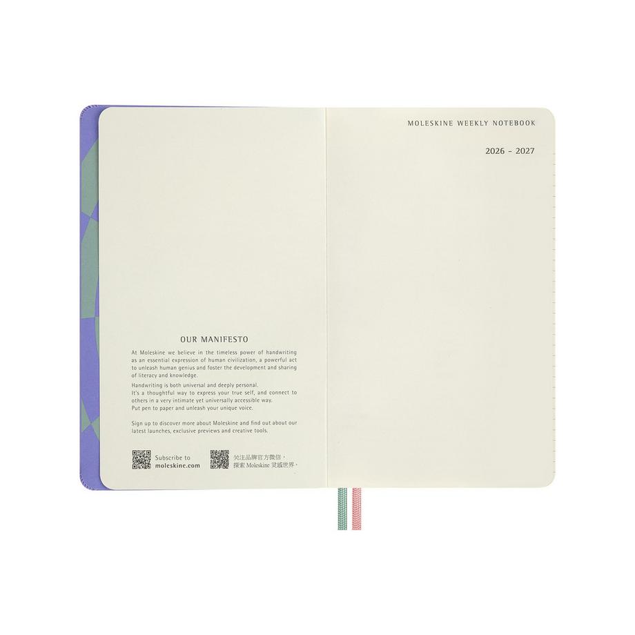 MOLESKINE agenda scolaire 2026-2027 18 mois 