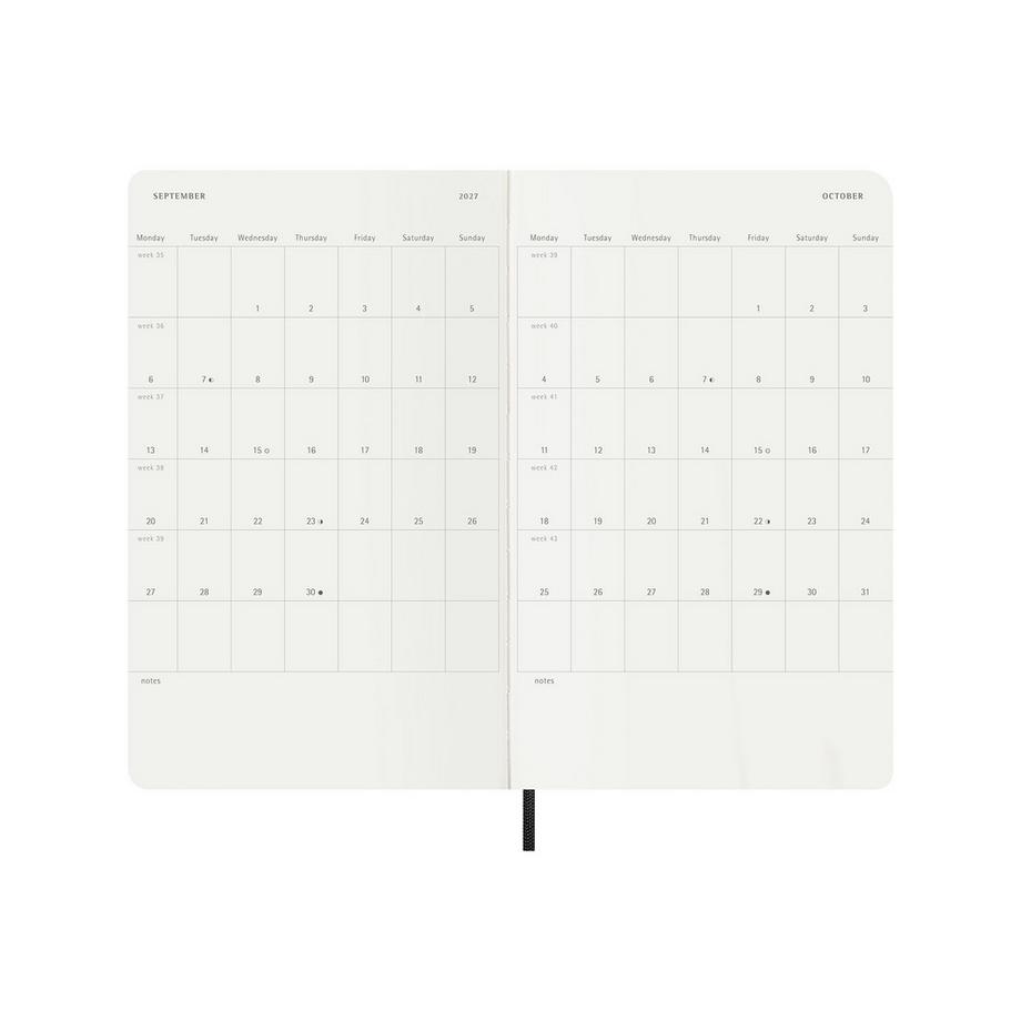 MOLESKINE agenda scolaire 2026-2027 18 mois 