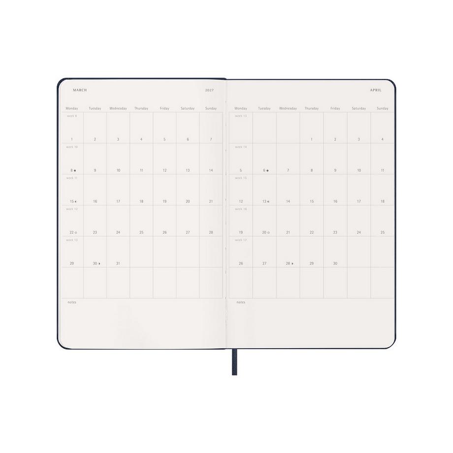 MOLESKINE agenda scolaire 2026-2027 18 mois 