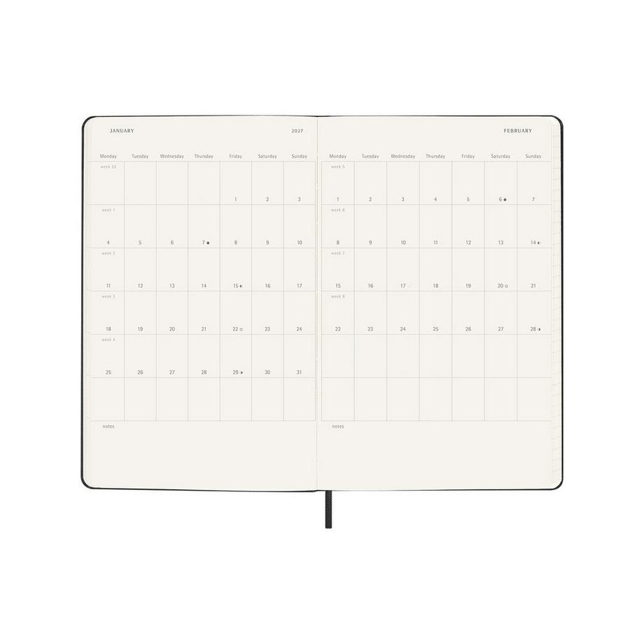 MOLESKINE agenda scolaire 2026-2027 18 mois 
