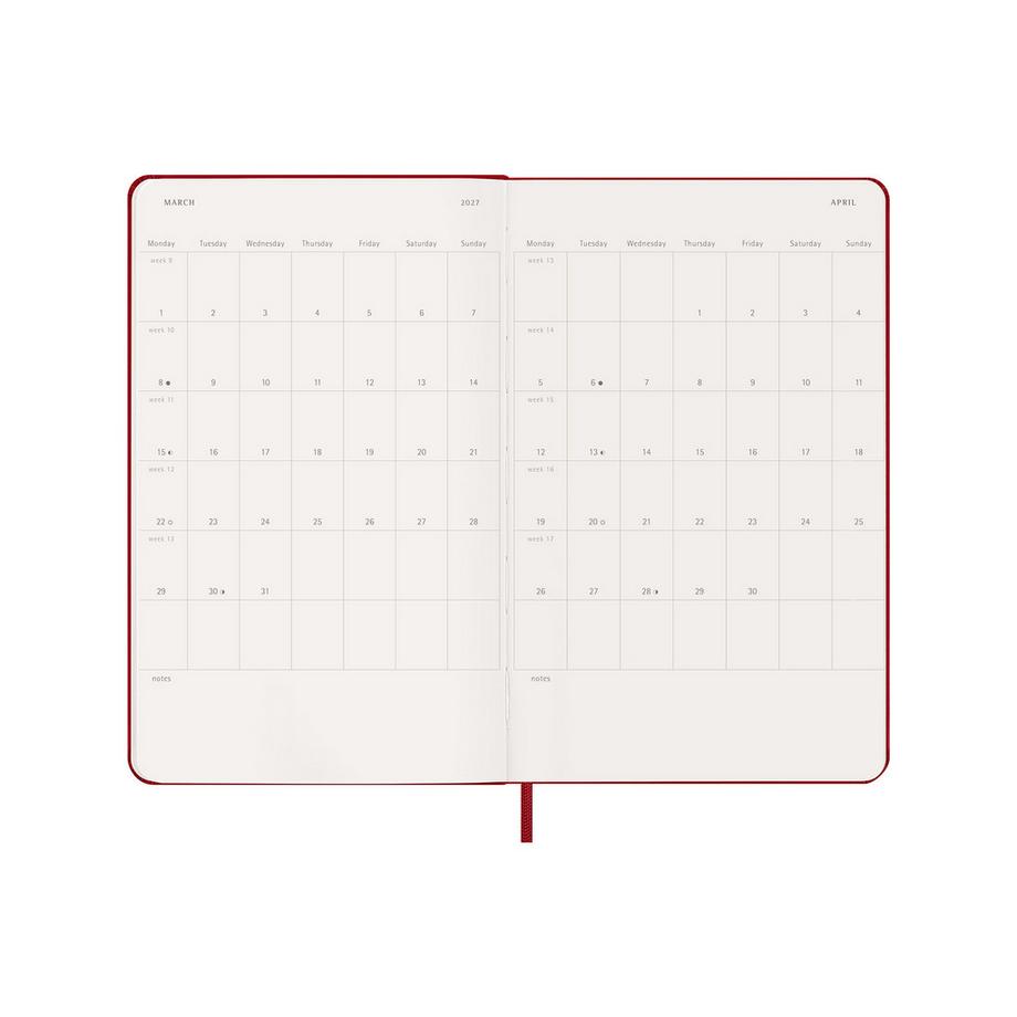 MOLESKINE agenda scolaire 2026-2027 18 mois 
