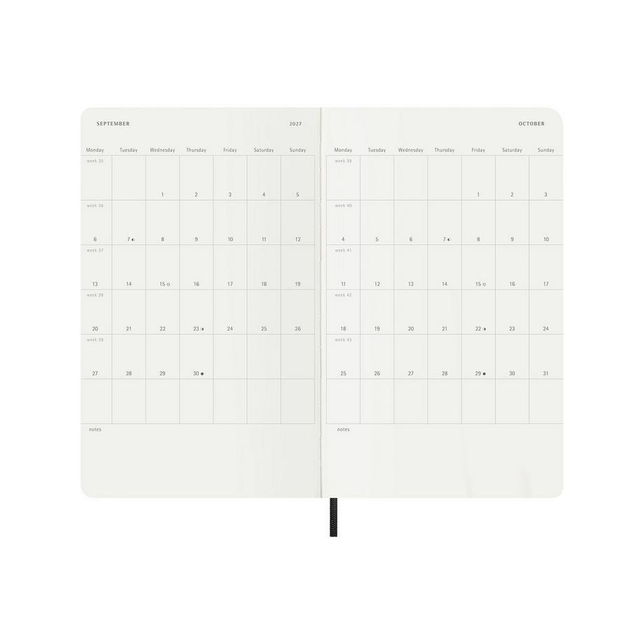 MOLESKINE agenda scolaire 2026-2027 18 mois 