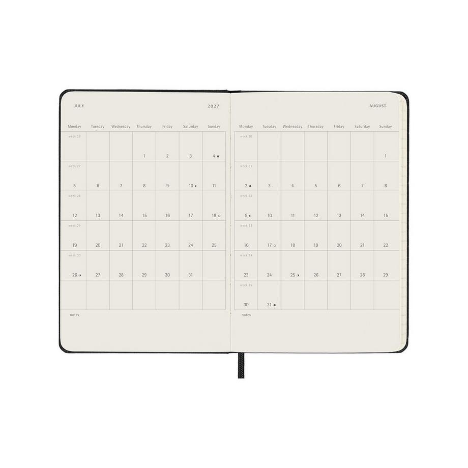 MOLESKINE agenda scolaire 2026-2027 18 mois 