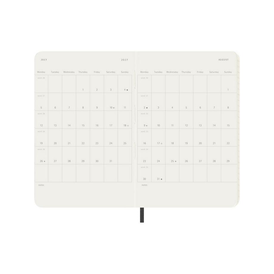 MOLESKINE agenda scolaire 2026-2027 18 mois 