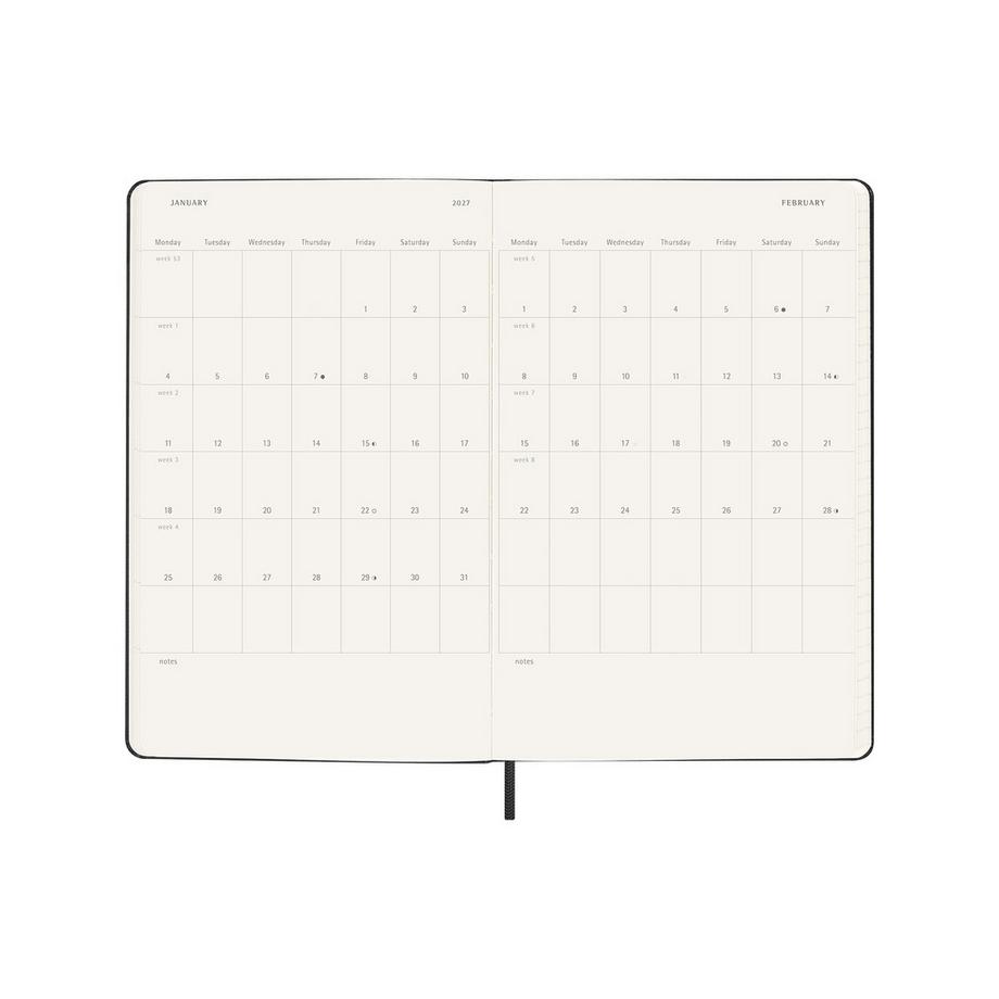 MOLESKINE agenda scolaire 2026-2027 18 mois 