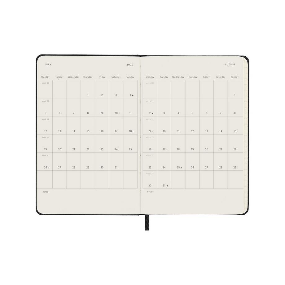 MOLESKINE agenda scolaire 2026-2027 18 mois 
