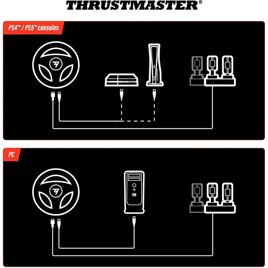 THRUSTMASTER T98 Ferrari 296 GTB [PS5/PC] Gaming Zubehör 