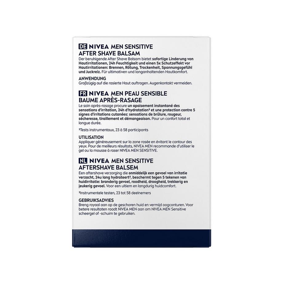 NIVEA  Baume After Shave Sensitive Real Madrid Limited Edition 
