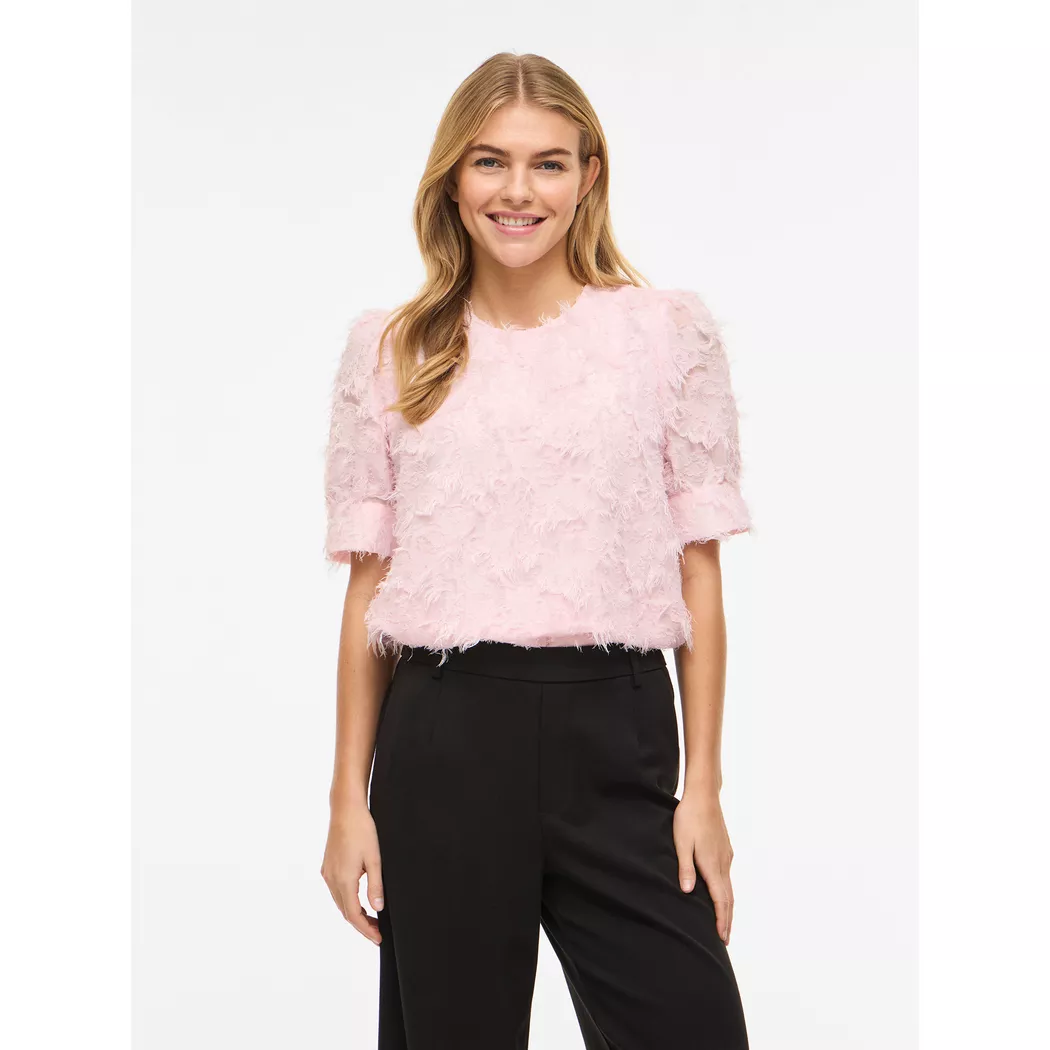 VILA - T-Shirt, für Damen, Rosa, Größe 38