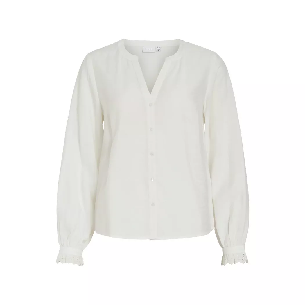 VILA - Bluse, für Damen, Weiss, Größe 36