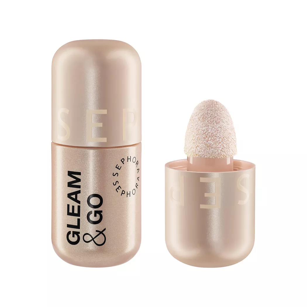SEPHORA - GLEAM & GO - Flüssig-Highlighter mit Zweite-Haut-Effekt, 7 ml,  On ice