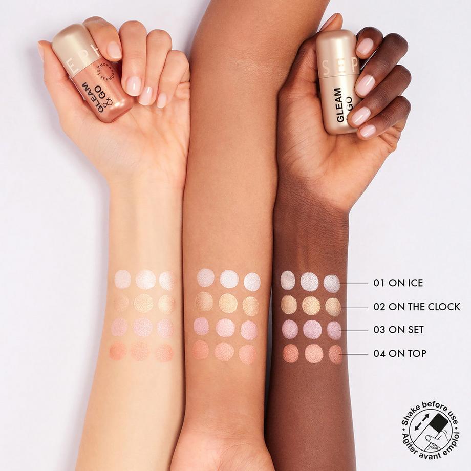 SEPHORA  GLEAM & GO - Flüssig-Highlighter mit Zweite-Haut-Effekt 