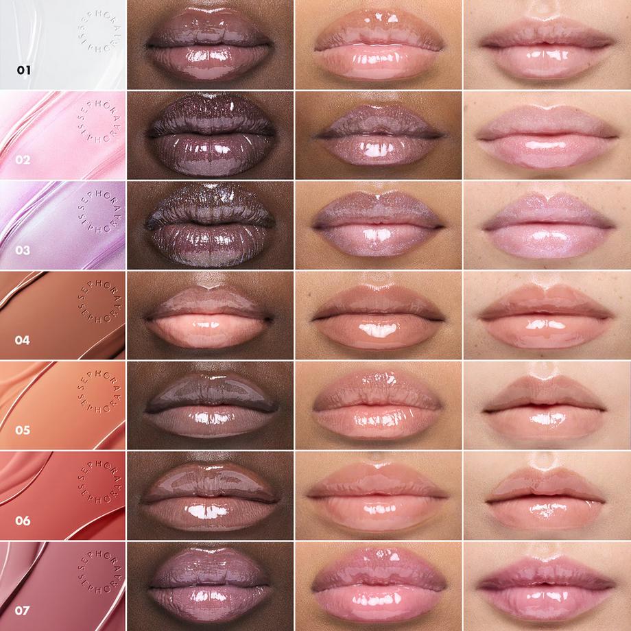 SEPHORA  GLOSSED - Gloss à lèvres hydrant Brillance effet miroir 