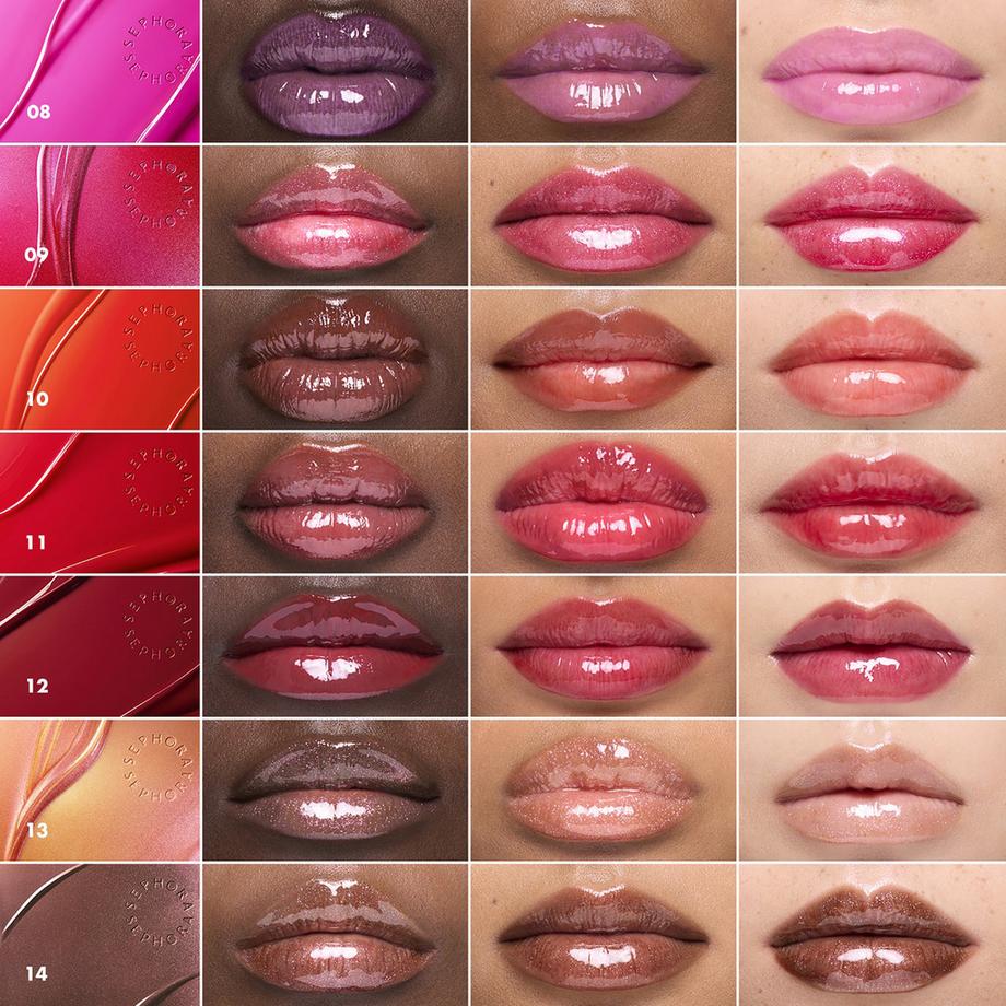 SEPHORA  GLOSSED - Gloss à lèvres hydrant Brillance effet miroir 