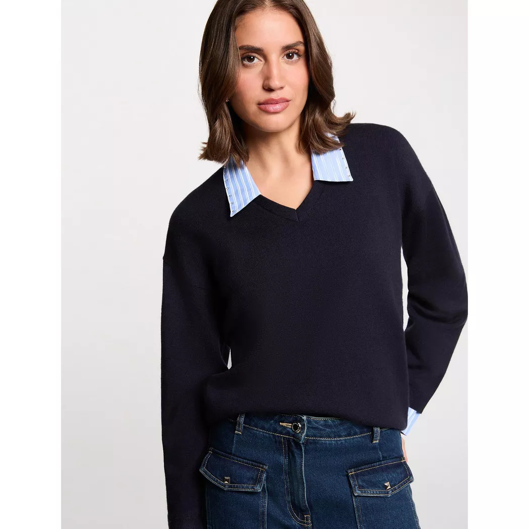 Morgan - Pullover, für Damen, Blau, Größe S 2