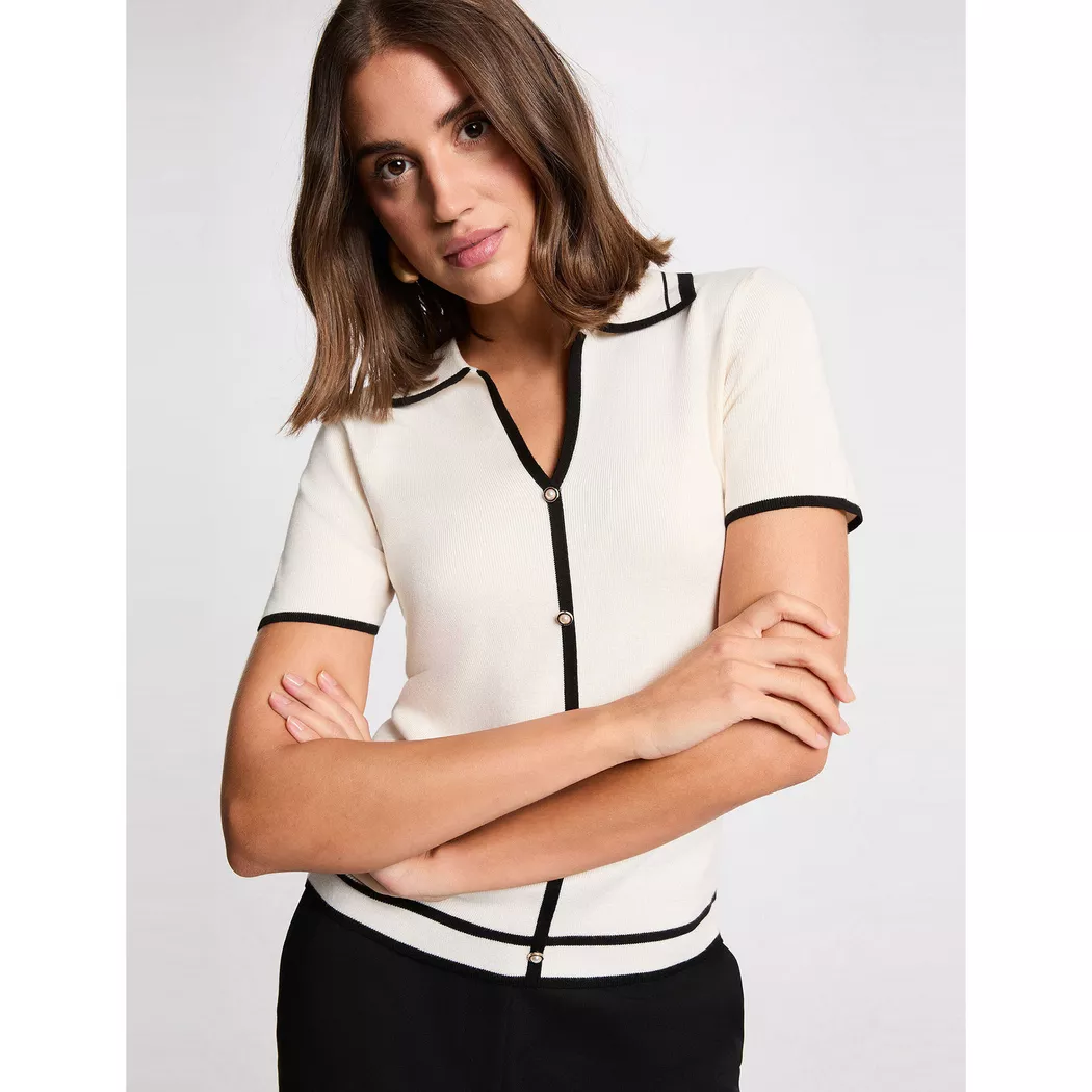 Morgan - Pullover, für Damen, Beige Größe XS