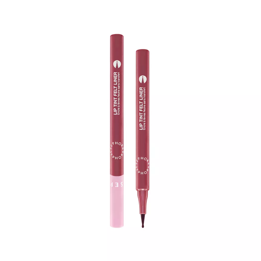 SEPHORA - LIP TINT FELT LINER - Filzlippenstift ohne Abfärben, 1 ml,  Pink outline
