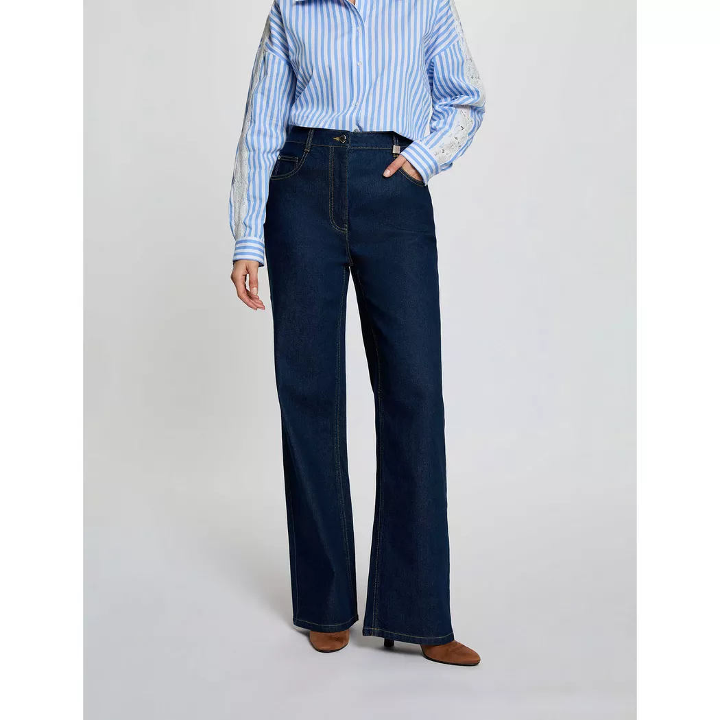 Morgan - Jeans, für Damen, Blau, Größe 34