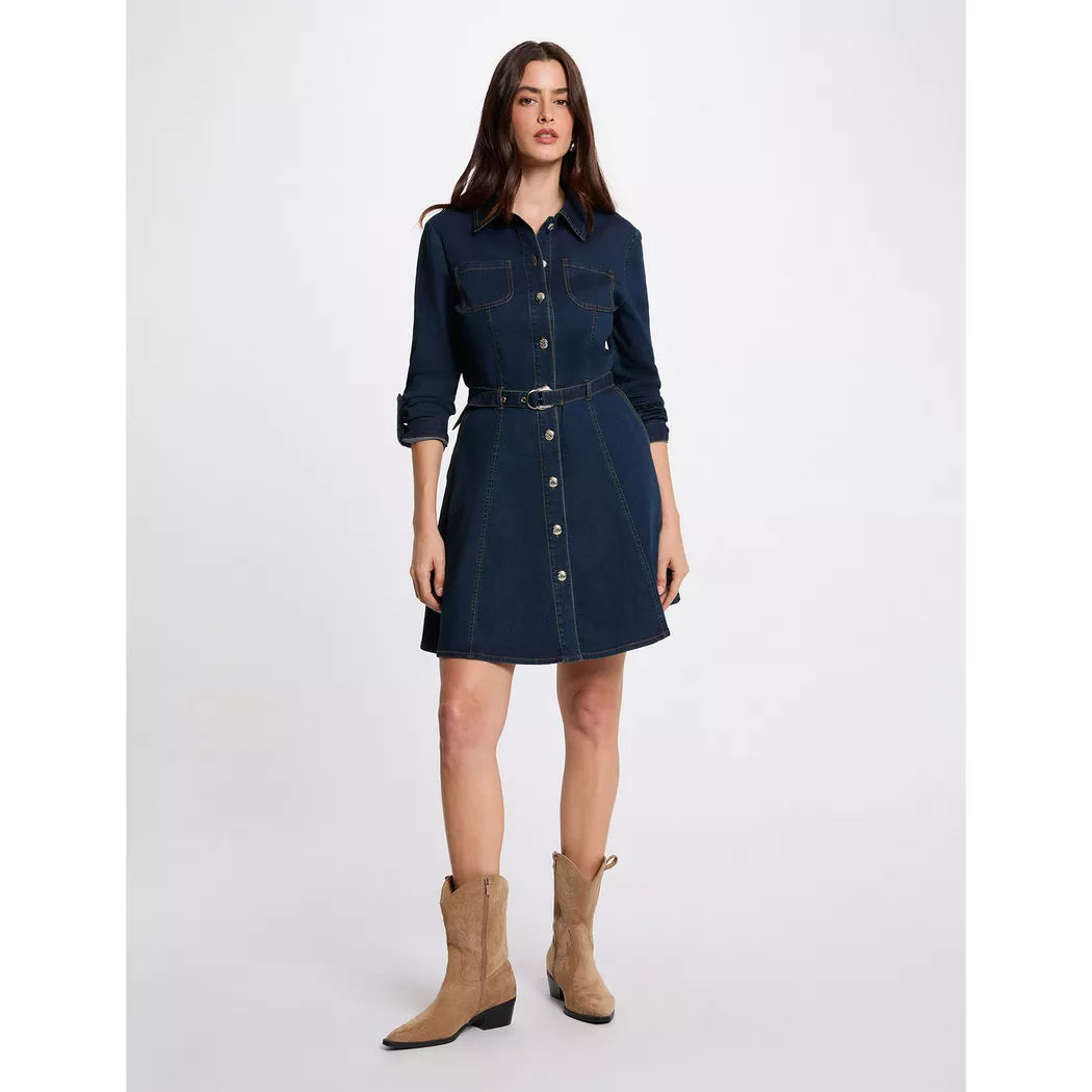 Morgan - Kleid, für Damen, Blau, Größe 38 4