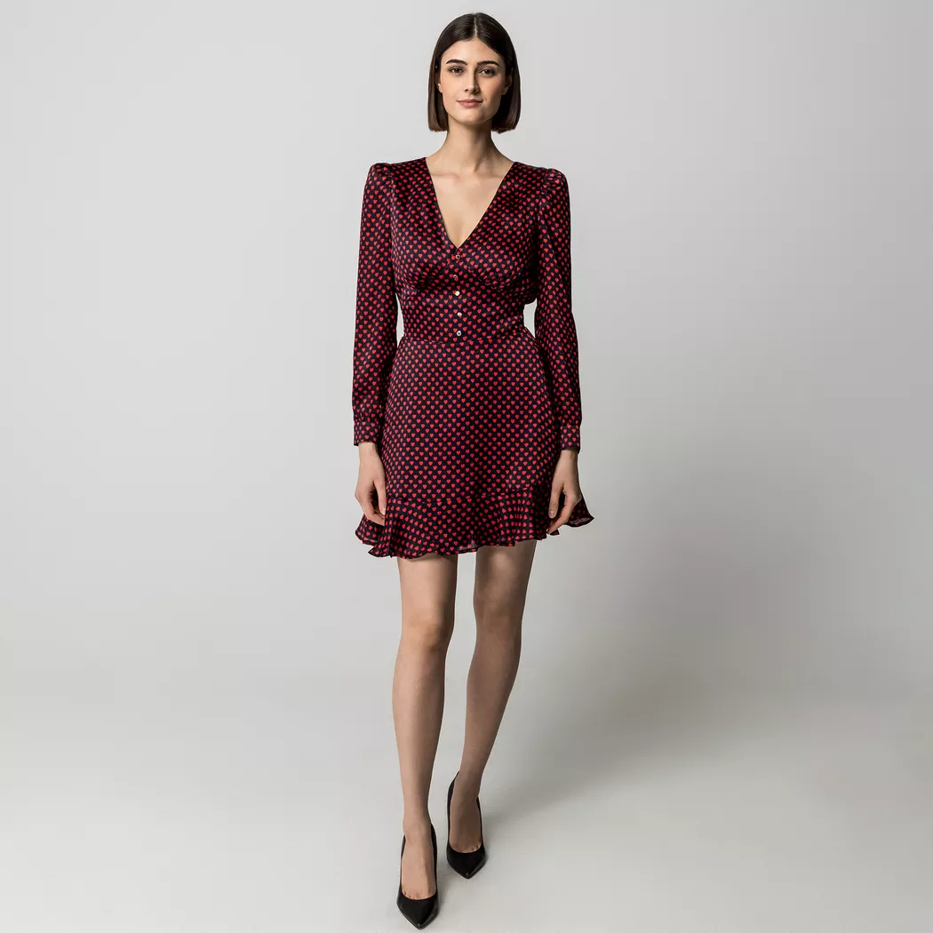 Morgan - Kleid, für Damen, Multicolor, Größe 38 4
