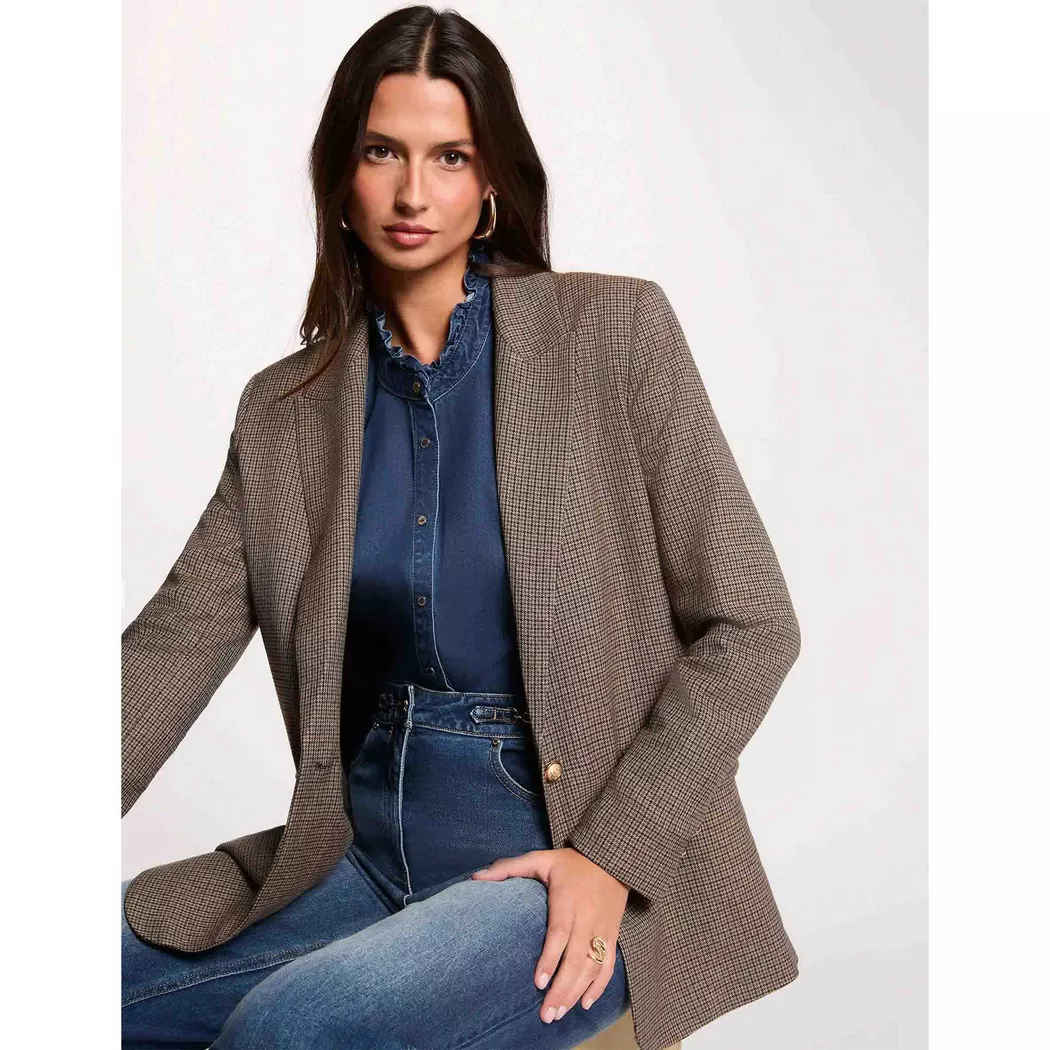 Morgan - Jacke, für Damen, Multicolor, Größe 36 2