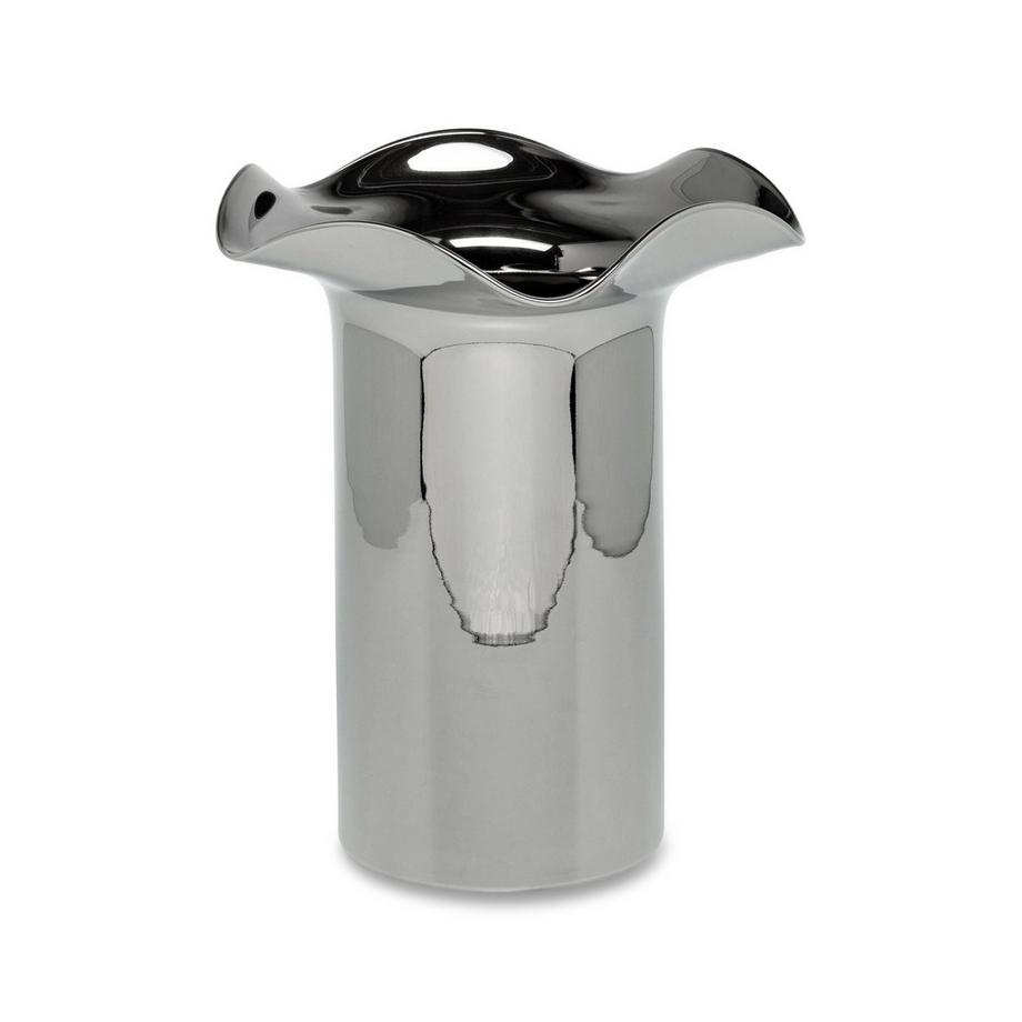 Manor Vase en verre CHROME 
