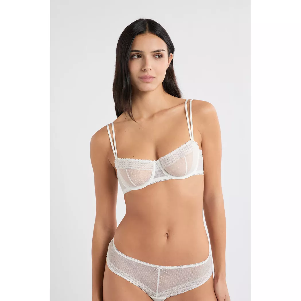 Etam - Bh, für Damen, Ecru Größe 75E