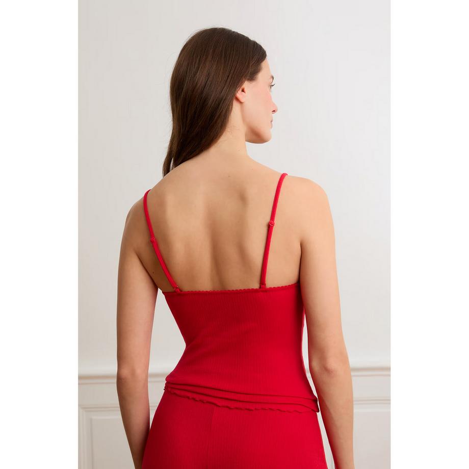 Etam Top sans manches à imprimé cœurs  