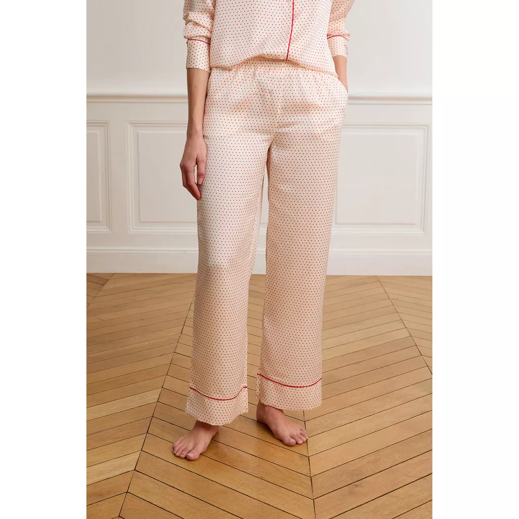 Etam - Pyjamahose, für Damen, Türkisblau, Größe L