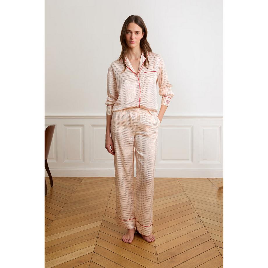 Etam Pantalon de pyjama à pois  
