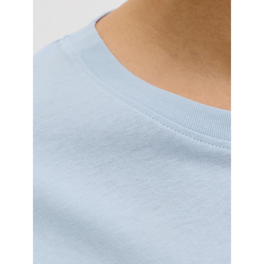 JACK & JONES Perry T-Shirt Girocollo con Stampa Palma  