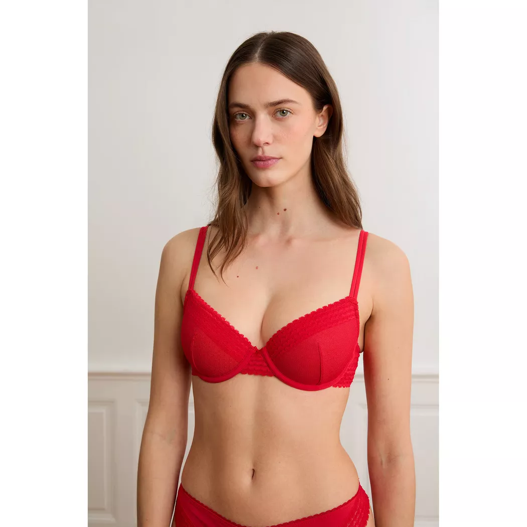 Etam - Bh, für Damen, Rot, Größe 80/C 2