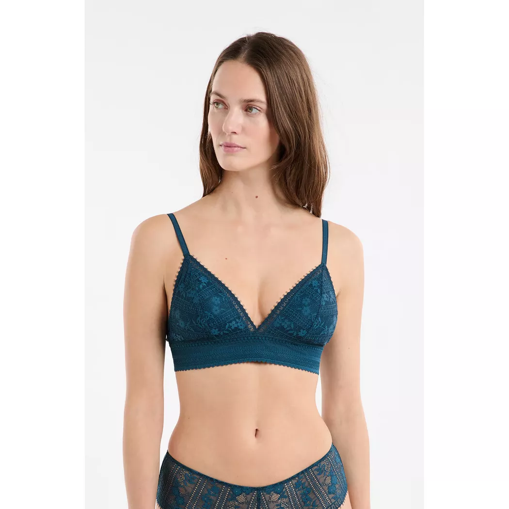 Etam - Bh, für Damen, Dunkelblau, Größe 95D