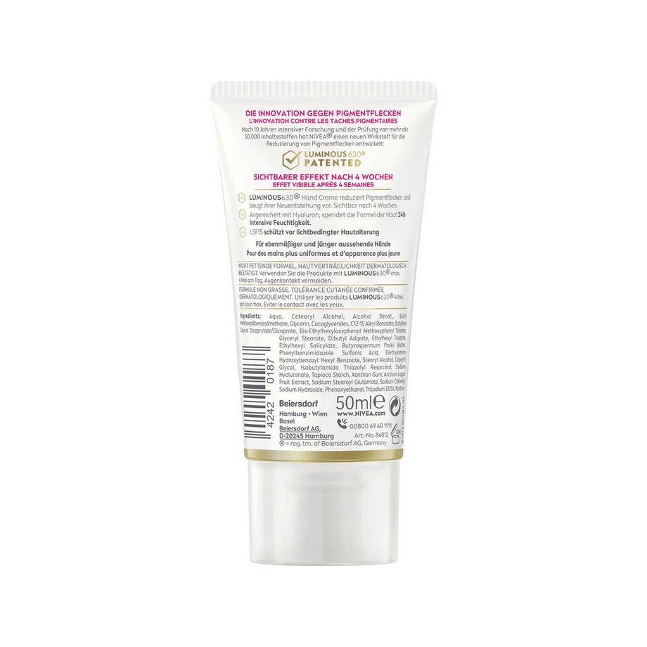 NIVEA  Crème Mains Anti-Taches Pigmentaires Luminous 