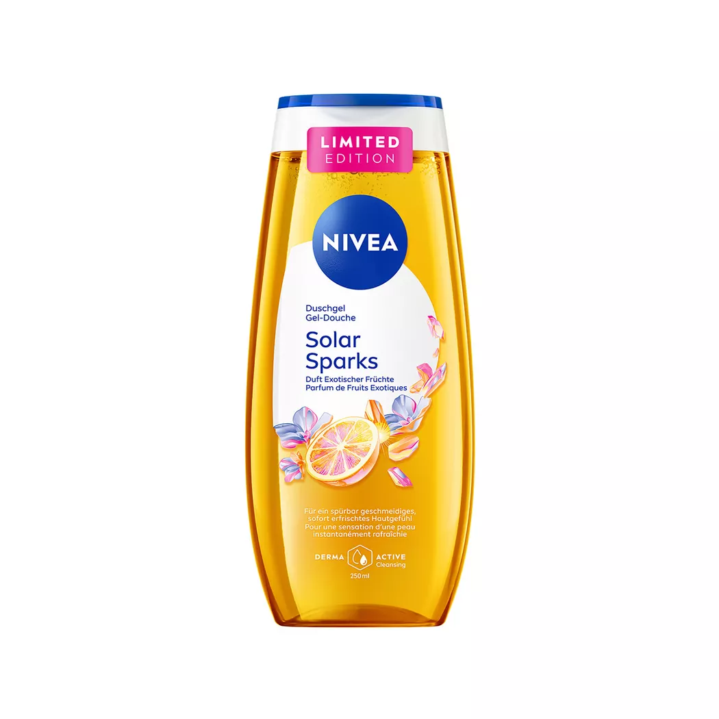 Nivea - Duschgel Solar Sparks, 250 ml