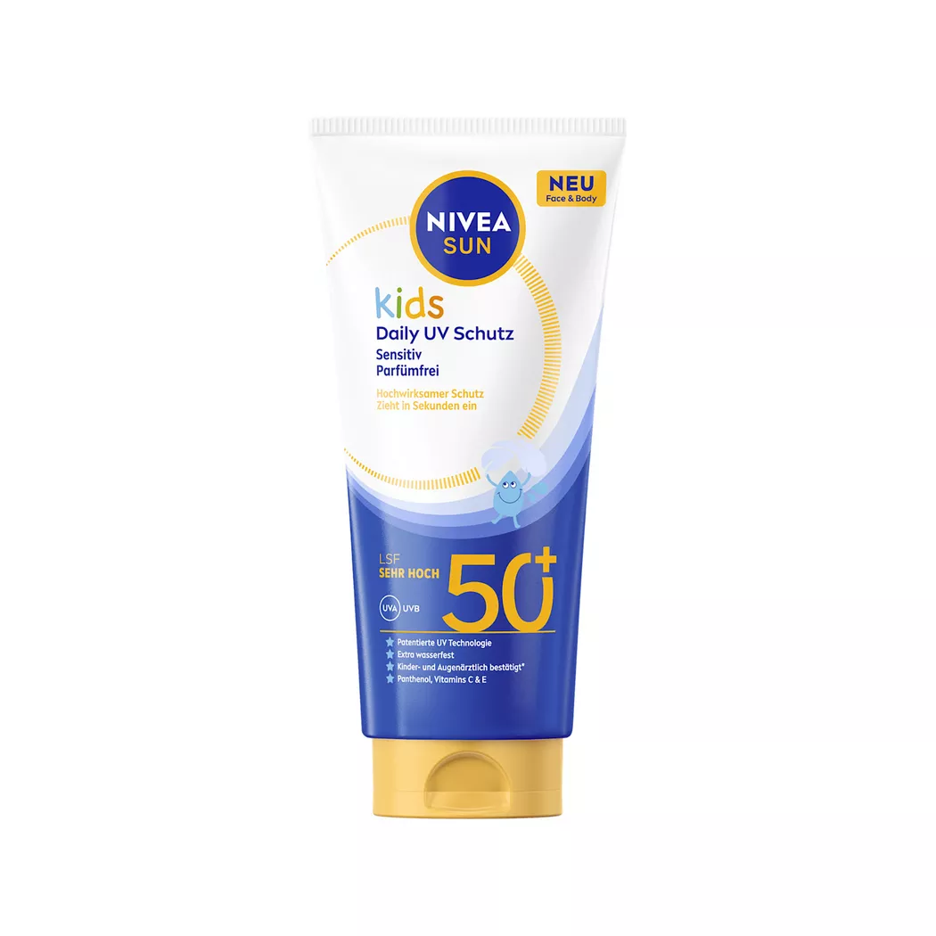 NIVEA SUN Kids Daily UV Schutz Sonnencreme LSF 50+ (100ml)