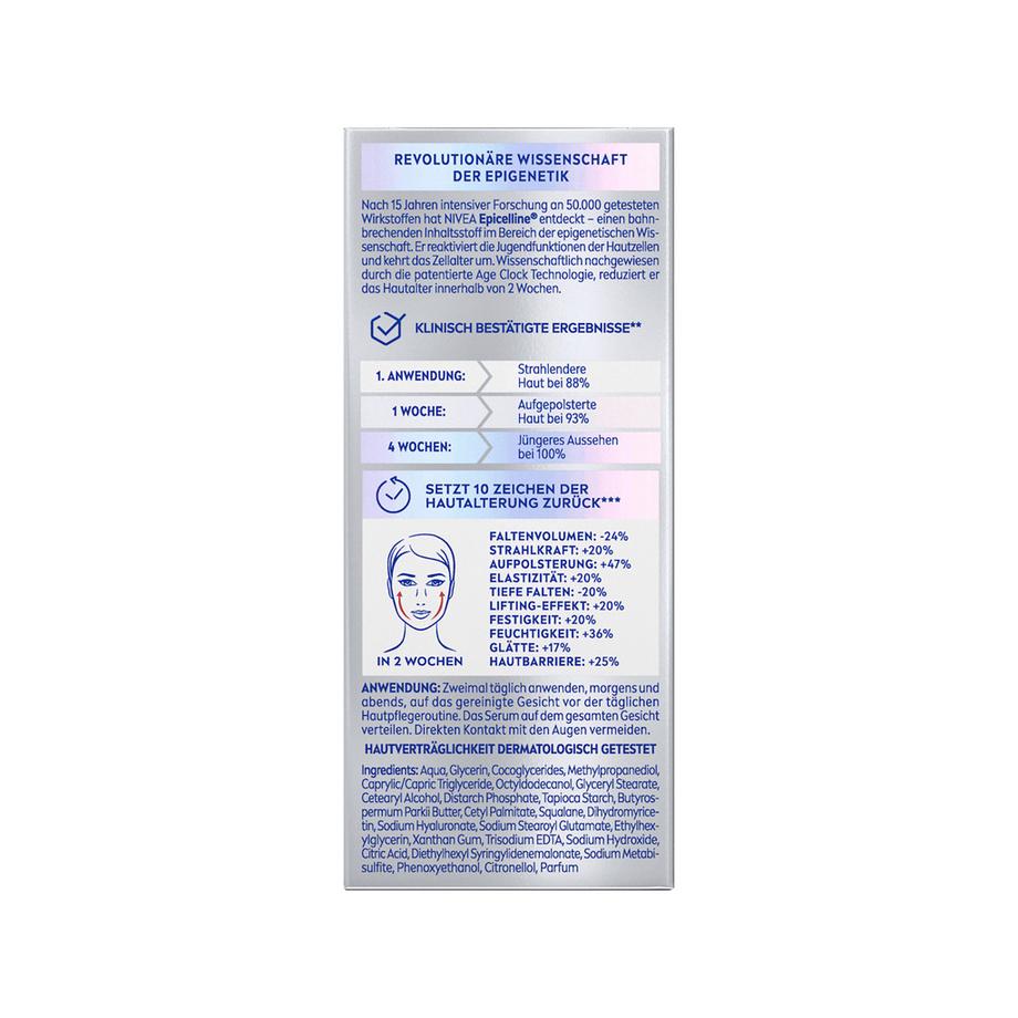 NIVEA  Sérum Rajeunissant Cellular Epigenetics 